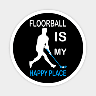 floorball player Magnet